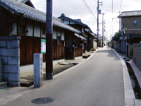 晴明塚への街道