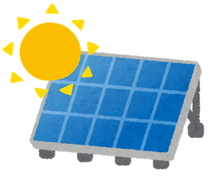 太陽光発電等でエネルギーを創出