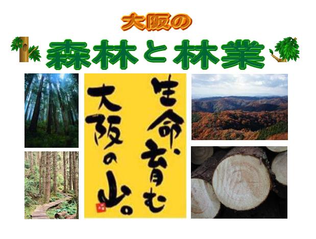 大阪の森林と林業(タイトル)の画像