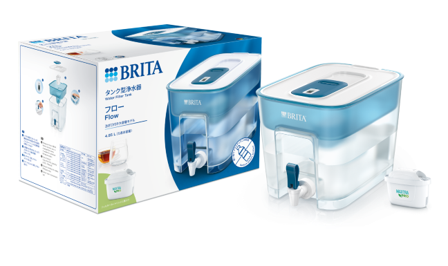 ブリタタンク型浄水器フロー