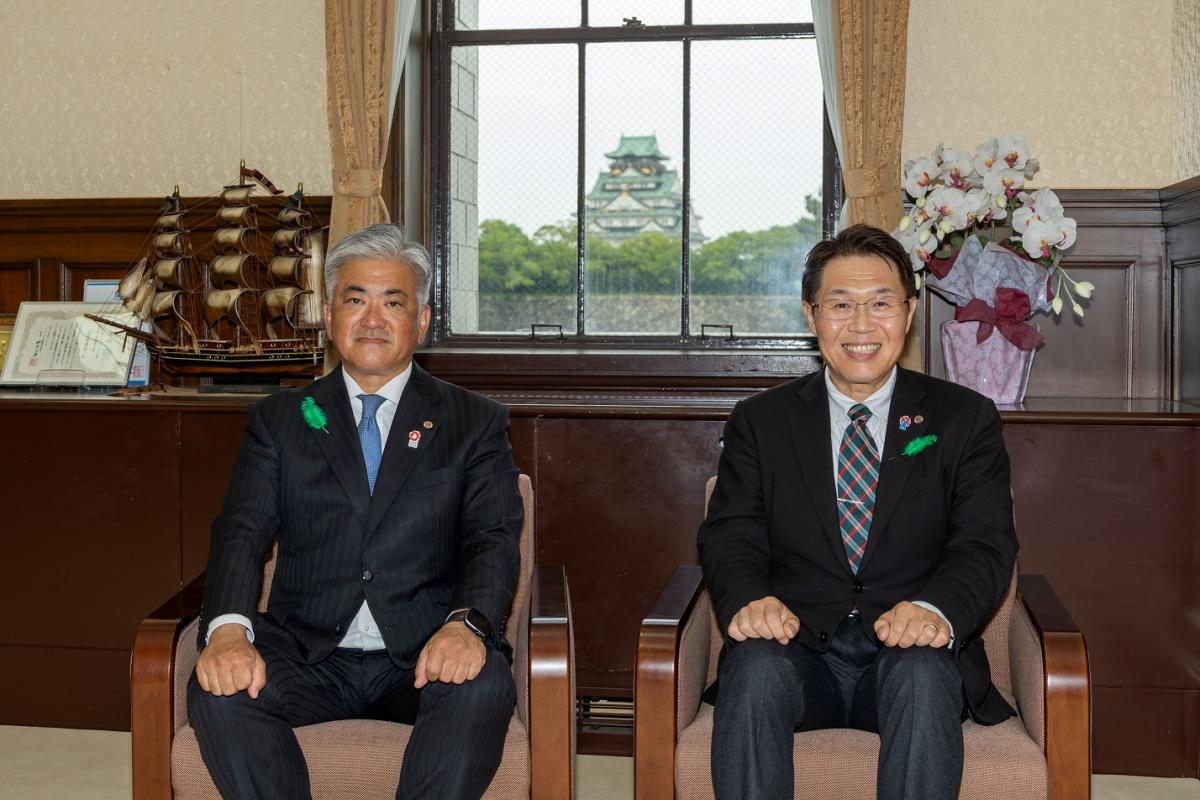 議長・副議長の写真