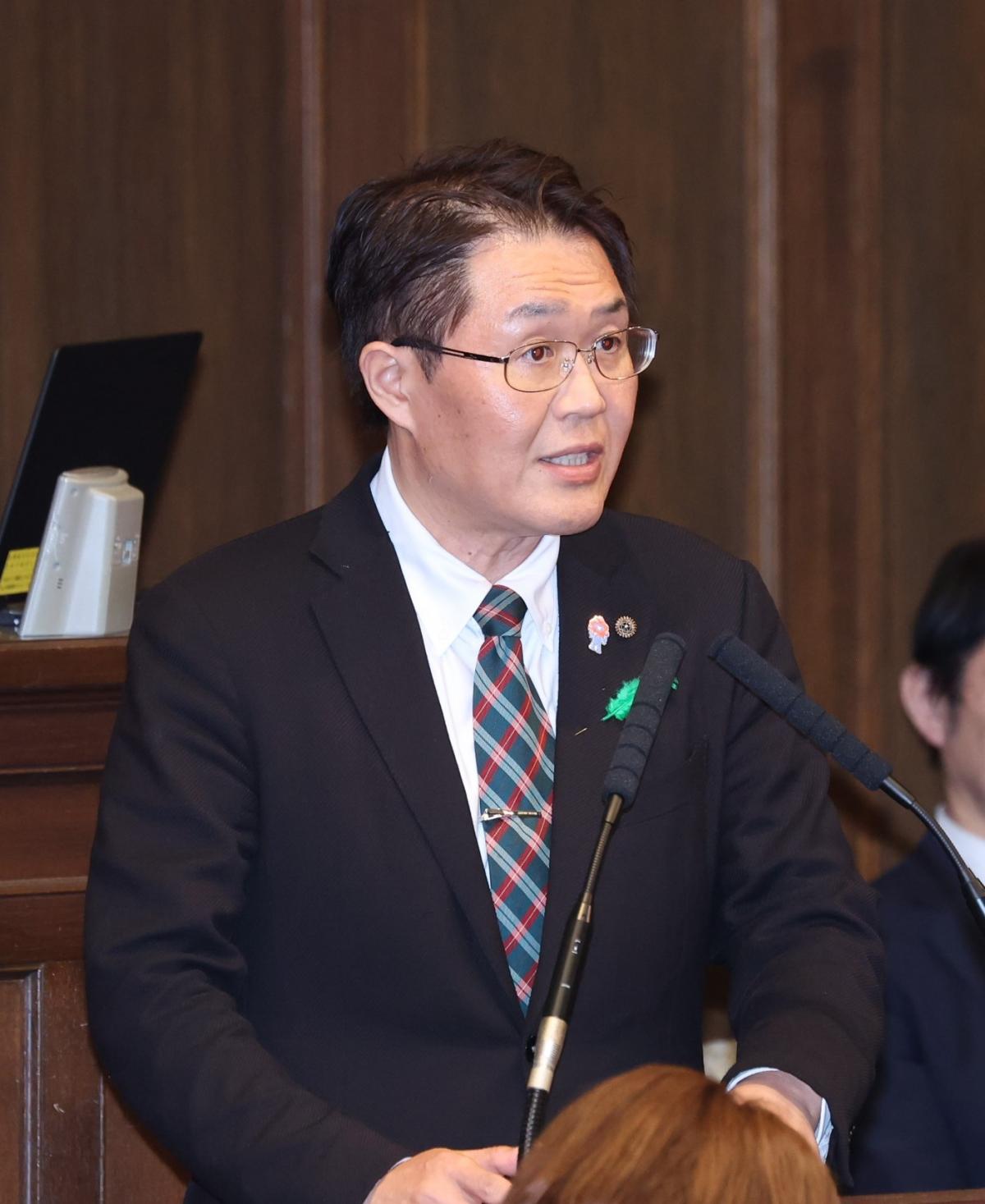 紀田　馨副議長の写真