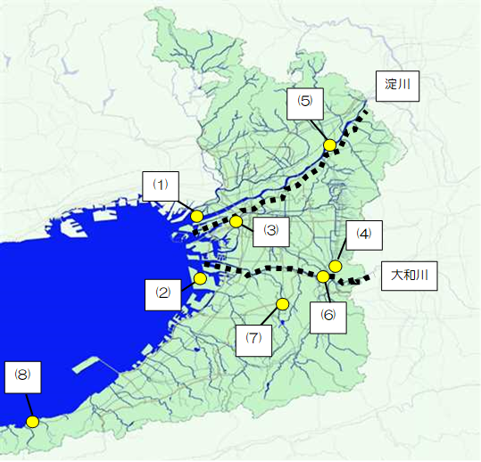 組成調査の位置図