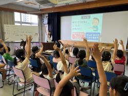 高槻市立桃園小学校放課後子ども教室の様子