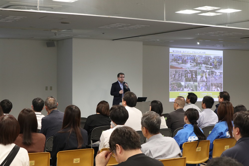 ピッチトークの様子（イオンディライトさま）