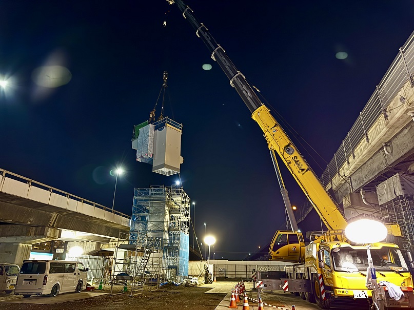 鋼軌道桁建設工事【荒本西工区外】02