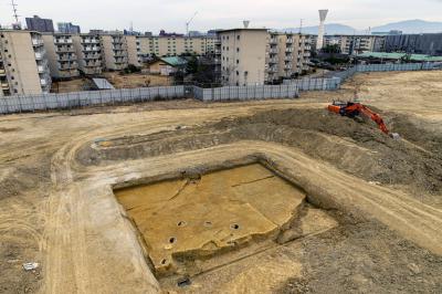 掘立柱建物検出状況