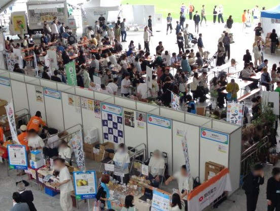 おおさかもんマルシェ会場風景