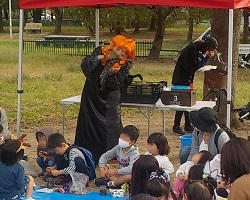 ハロウィンイベントの様子