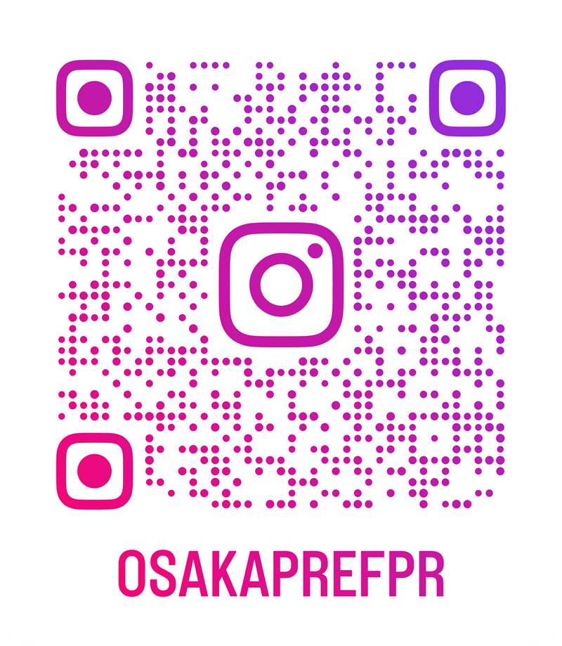 大阪府公式InstagramQRコード