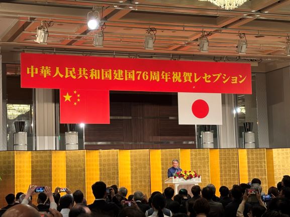 レセプションの様子