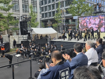 御堂筋ランウェイ2025の様子