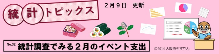 2月9日更新統計トピックス
