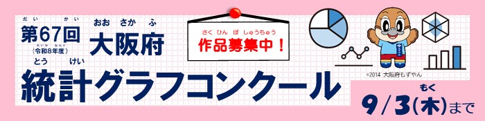 大阪府統計グラフコンクール作品募集
