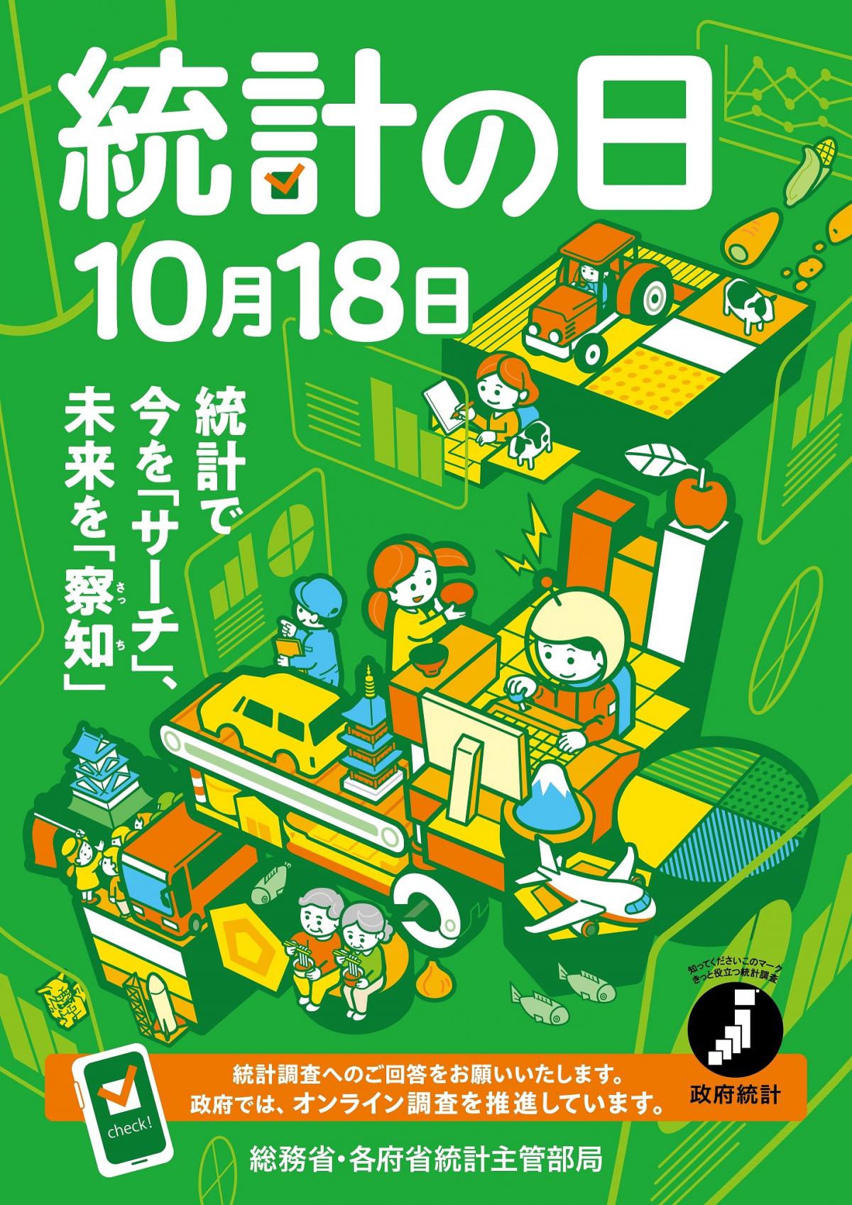 令和7年度統計の日ポスター