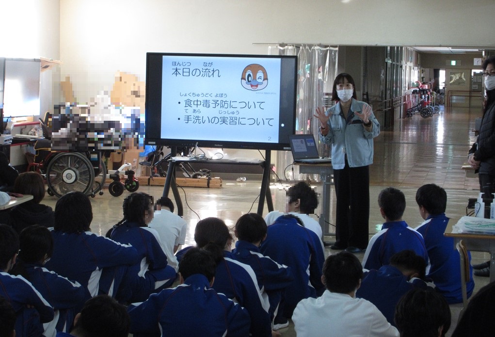 講義(堺支援学校)