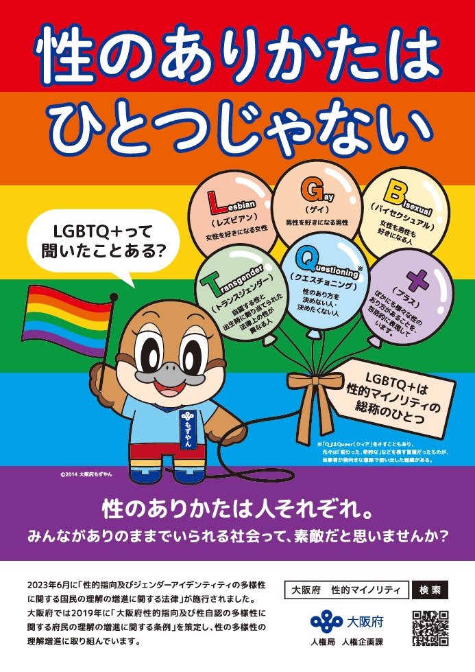 ポスターE：性の多様性について