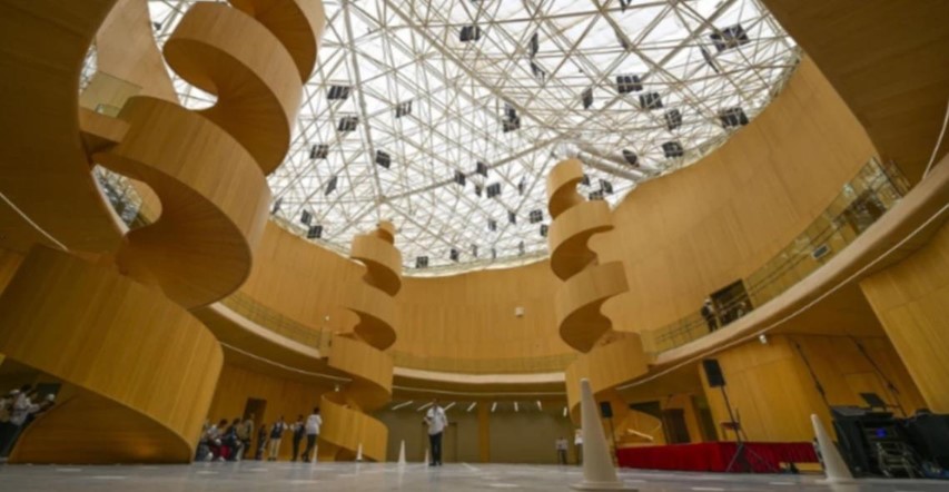 ヘルスケアパビリオン内写真