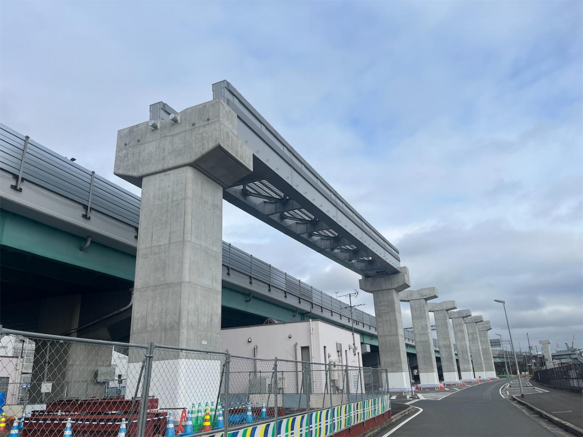 鋼軌道桁建設工事【中鴻池町工区】R8年4月1日_1