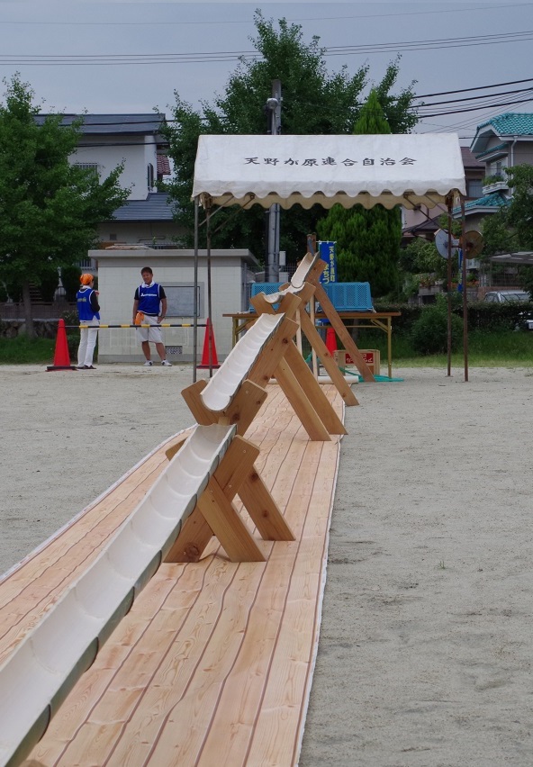 流しそうめん台