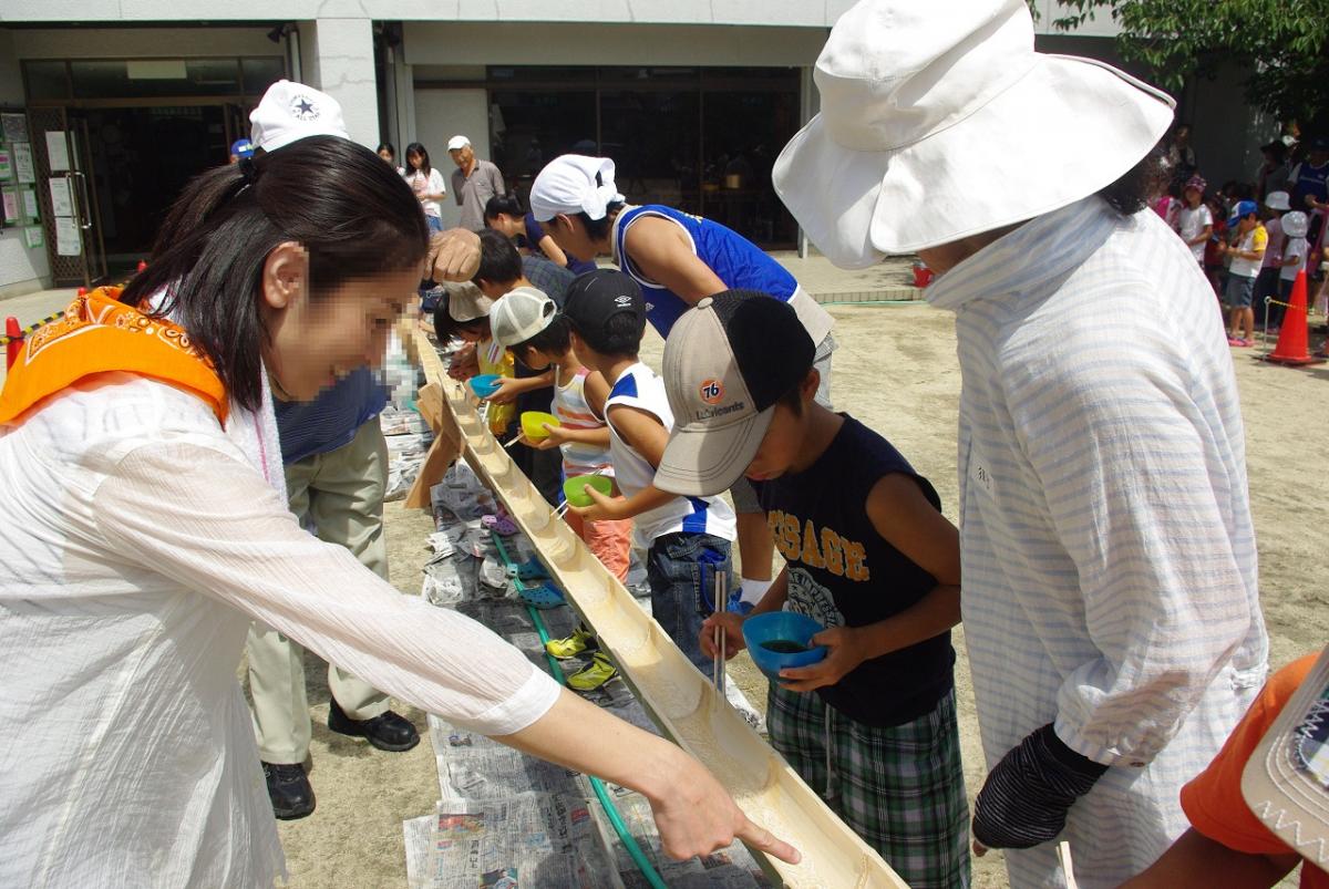 流しそうめん01