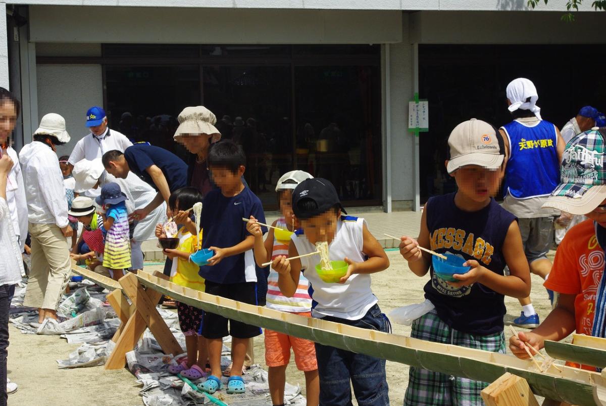 流しそうめん03