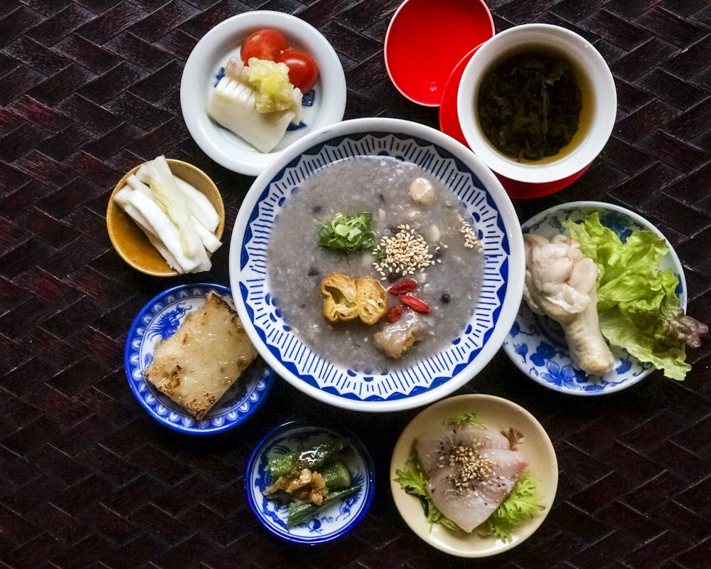 時光舎　八方美人粥セット