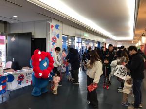 OSAKA SPORTS GROOVE 大阪エヴェッサ応援デーの様子