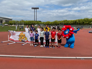 木南道孝記念陸上競技大会の様子