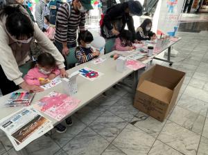 咲洲こどもEXPOのブース出展の様子