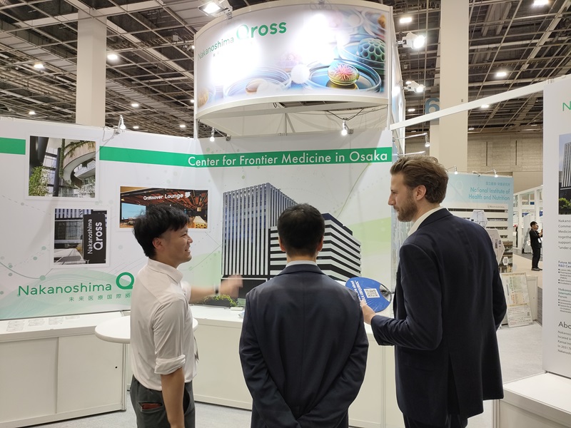 昨年度実施した「Japan Health」のブースの写真