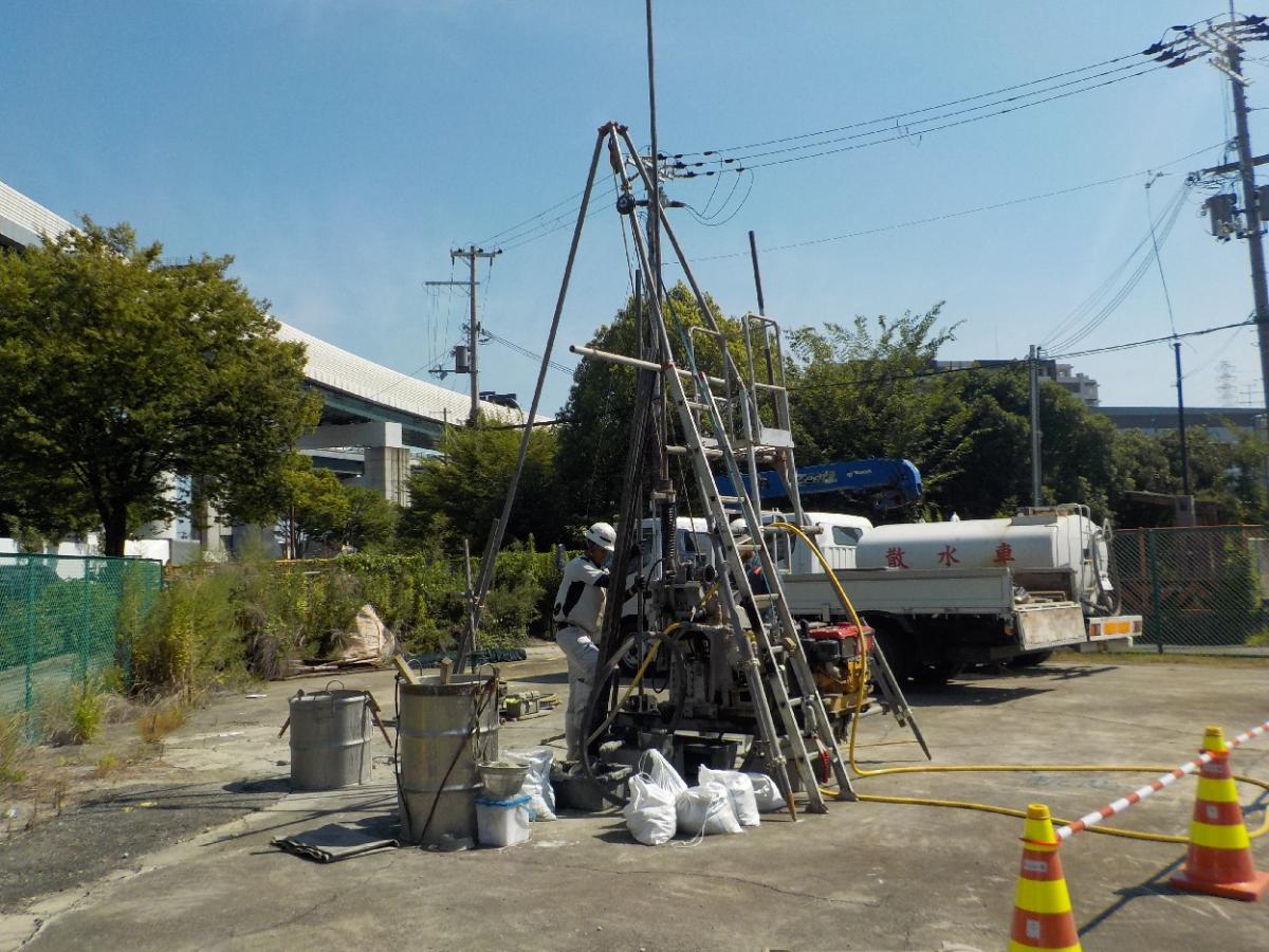 支柱建設工事【三ツ島工区】R7年10月1日