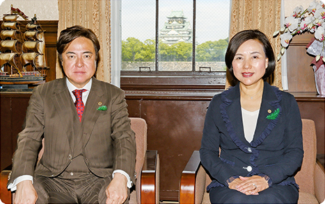 正副議長の写真