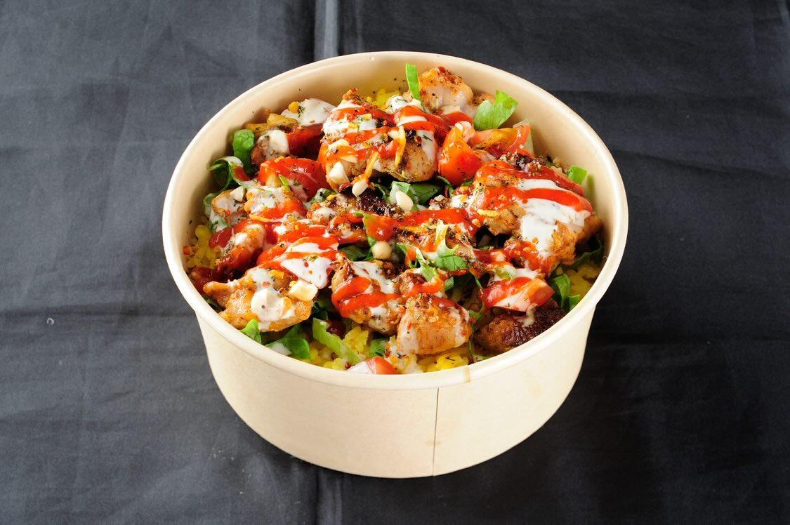 チキンオーバーライスの画像