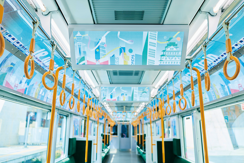 JR WEST Parade Trainの車内のイメージ画像