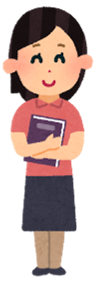 女性の先生のイラスト