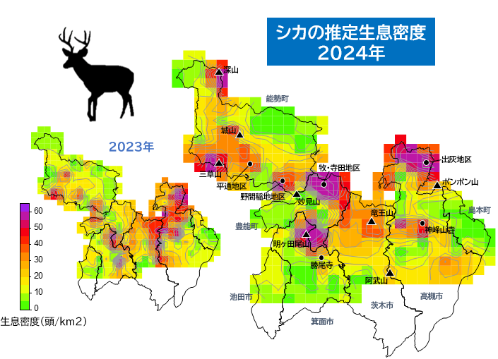 シカ密度2025