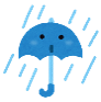 雨のイラスト