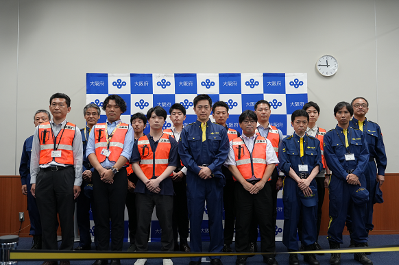 対口支援派遣職員と知事