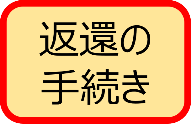 返還の手続き