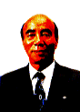 横山ノック大阪府知事の写真