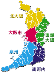 大阪府地図