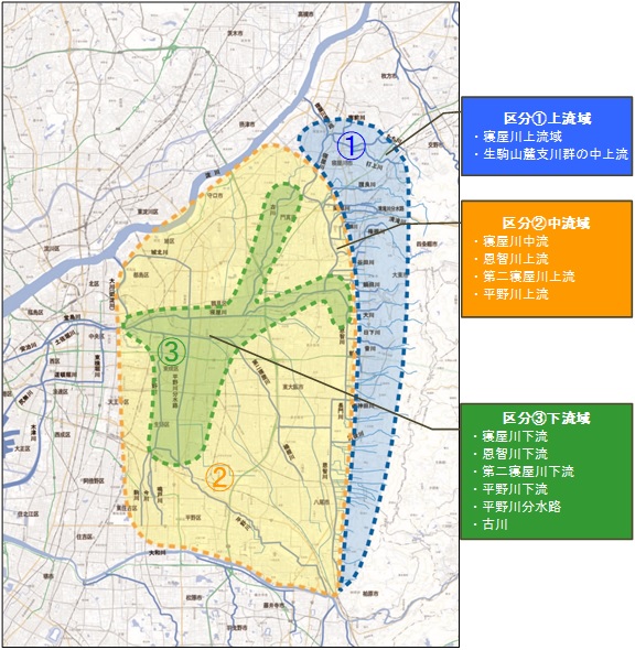 水域区分図