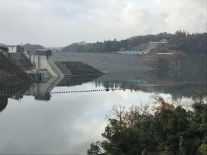 試験湛水100日目