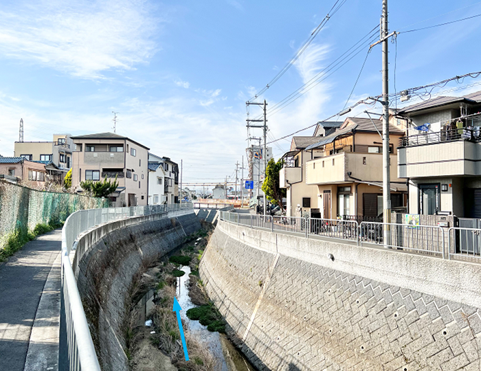 前川改修後写真