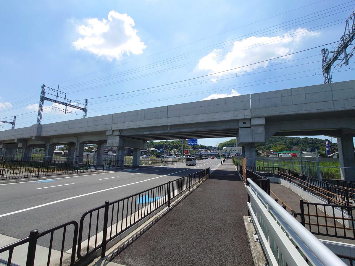 近鉄高架完成写真