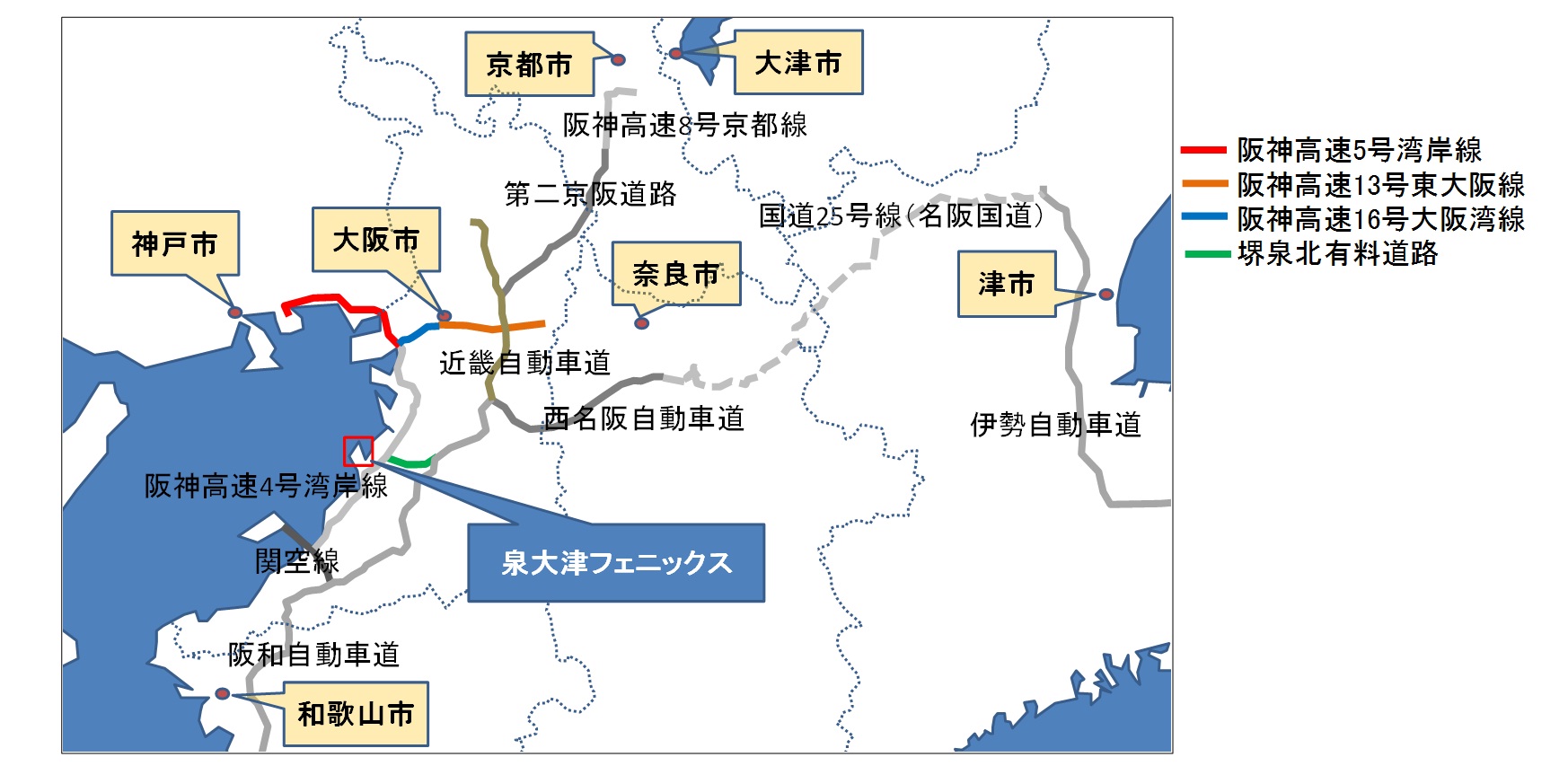 高速道路図