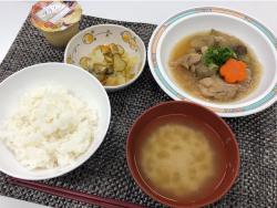 鶏肉のみぞれ煮定食の画像