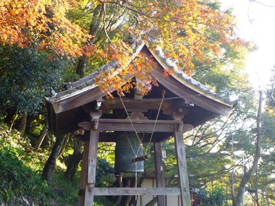 水呑地蔵の紅葉