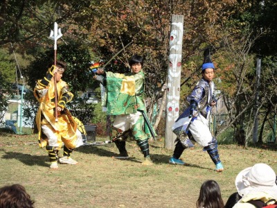 大坂RONIN5による演舞